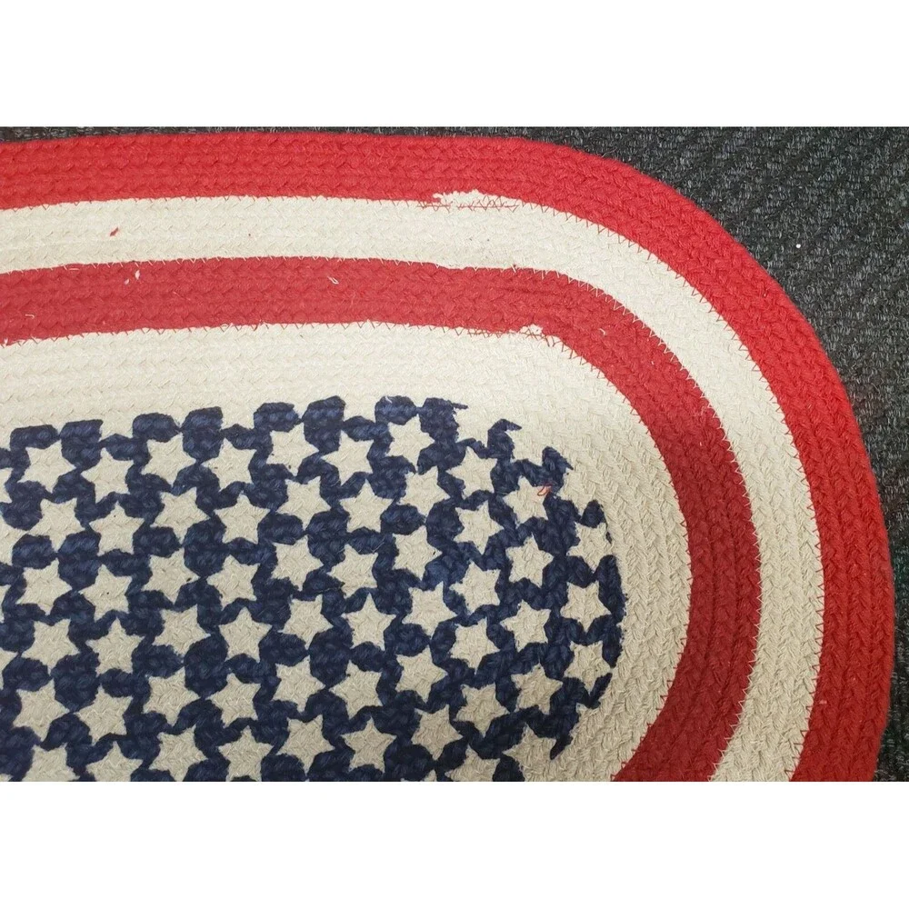 Oval Braided Kitchen Accent Rug (20